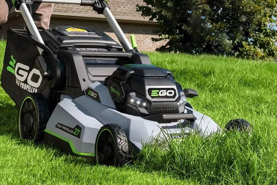 push lawnmowers